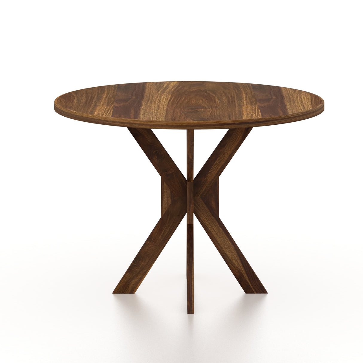 Cairo Oval Solid Sheesham Wood 4 Seater Dining Table Set - 3 Years Warranty