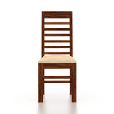 Maurus Oval Solid Sheesham Wood 4 Seater Dining Table Set - 3 Years Warranty