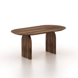Hummer Solid Sheesham Wood 6 Seater Dining Table - 3 Years Warranty