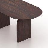 Hummer Solid Sheesham Wood 6 Seater Dining Table - 3 Years Warranty