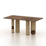 Naptune Solid Sheesham Wood 6 Seater Dining Table - 3 Years Warranty