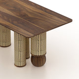Naptune Solid Sheesham Wood 6 Seater Dining Table - 3 Years Warranty