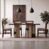 Naptune Solid Sheesham Wood 6 Seater Dining Set - 3 Years Warranty