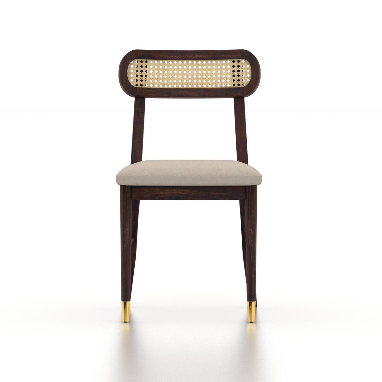 Naptune Solid Sheesham Wood Office/Study/Dining Chair - 3 Years Warranty