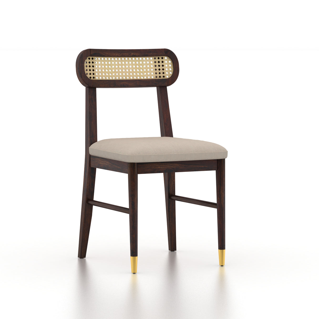 Naptune Solid Sheesham Wood Office/Study/Dining Chair - 3 Years Warranty