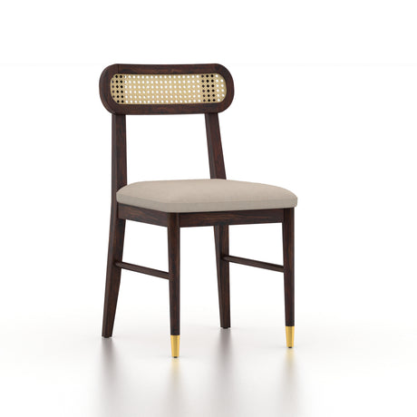 Naptune Solid Sheesham Wood Office/Study/Dining Chair - 3 Years Warranty