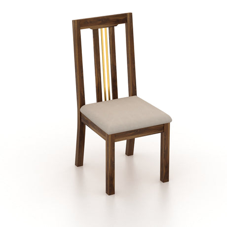 Edin Solid Sheesham Wood Office/Study/Dining Chair - 3 Years Warranty