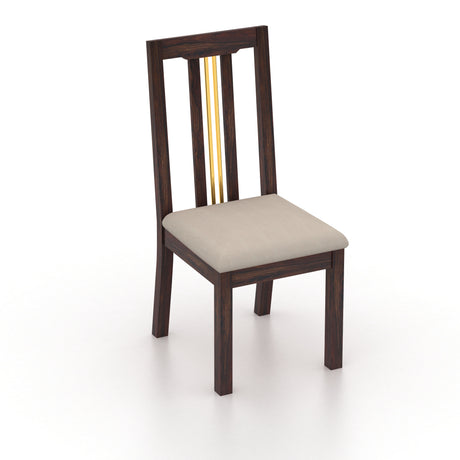Edin Solid Sheesham Wood Office/Study/Dining Chair - 3 Years Warranty