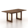 Edin Solid Sheesham Wood 6 Seater Dining Table - 3 Years Warranty