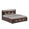 Cosmos Solid Sheesham Wood Bed With Box Storage - 3 years Warranty