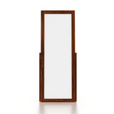 Euro Solid Sheesham Wood Standing Mirror - 3 Years Warranty