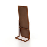 Euro Solid Sheesham Wood Standing Mirror - 3 Years Warranty
