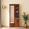 RAYON Solid Sheesham Wood Dressing Table With Cabinet - 3 Years Warranty