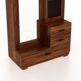 RAYON Solid Sheesham Wood Dressing Table With Cabinet - 3 Years Warranty