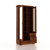 RAYON Solid Sheesham Wood Dressing Table With Cabinet - 3 Years Warranty