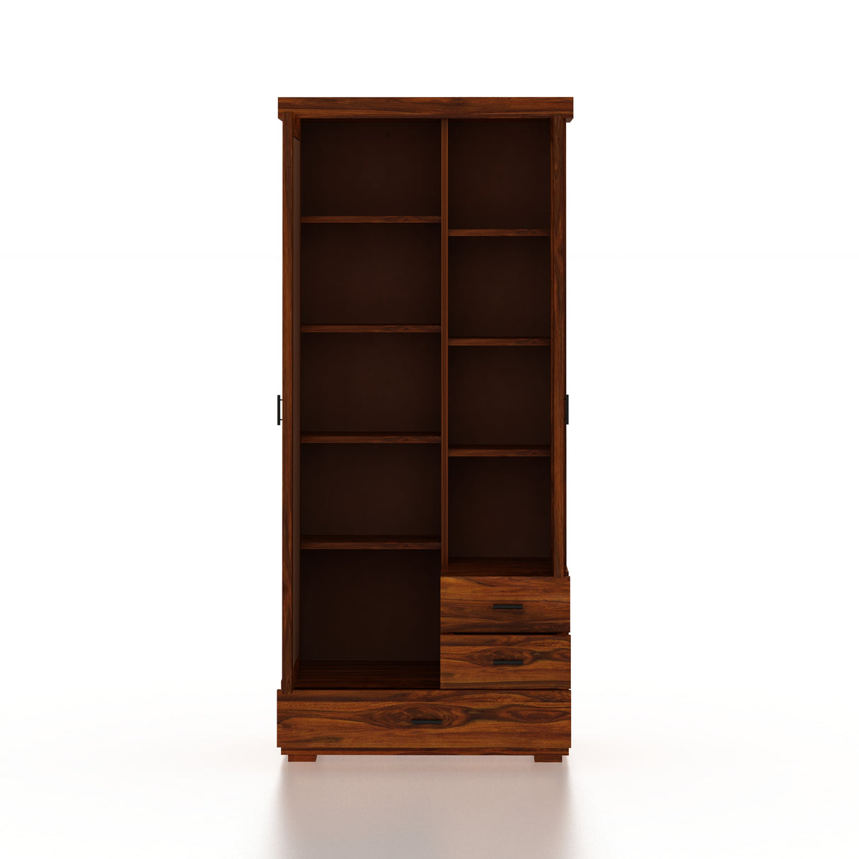 RAYON Solid Sheesham Wood Dressing Table With Cabinet - 3 Years Warranty