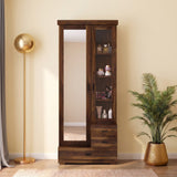 RAYON Solid Sheesham Wood Dressing Table With Cabinet - 3 Years Warranty