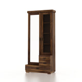 RAYON Solid Sheesham Wood Dressing Table With Cabinet - 3 Years Warranty