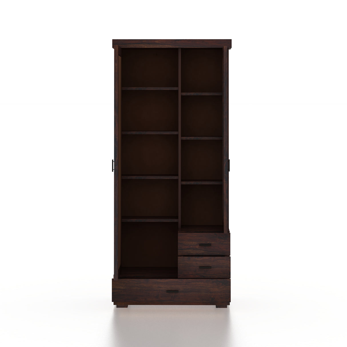 RAYON Solid Sheesham Wood Dressing Table With Cabinet - 3 Years Warranty