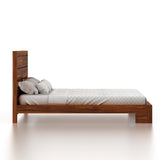 Live Solid Sheesham Wood Edge Bed - 3 Years Warranty