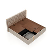 Archer Upholstered Bed With Box Storage - 12 Months Warranty(LUXE EDITION)