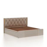 Archer Upholstered Bed With Box Storage - 12 Months Warranty(LUXE EDITION)