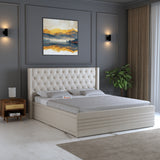 Bettan Upholstered Bed With Box Storage - 12 Months Warranty(LUXE EDITION)