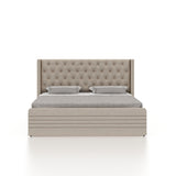 Bettan Upholstered Bed With Box Storage - 12 Months Warranty(LUXE EDITION)
