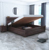 Armania Solid Sheesham Wood Hydraulic Storage Bed - 3 Years Warranty