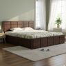 Scott Solid Sheesham Wood Bed With Box Storage - 3 Years Warranty