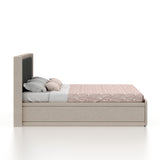 Hyness Upholstered Bed With Box Storage - 12 Months Warranty(LUXE EDITION)
