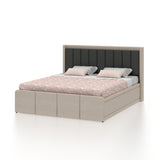 Hyness Upholstered Bed With Box Storage - 12 Months Warranty(LUXE EDITION)
