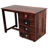 Fischer Solid Sheesham Wood Study Table With Storage- 3 Years Warranty