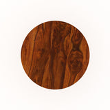 Mars Solid Sheesham Wood End Table - 3 Years Warranty