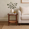 CUBA Solid Sheesham Wood End Table - 3 Years Warranty