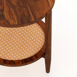 CUBA Solid Sheesham Wood End Table - 3 Years Warranty