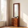Swiss Solid Sheesham Wood Dressing Table - 3 Years Warranty