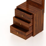 Swiss Solid Sheesham Wood Dressing Table - 3 Years Warranty