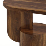 COCO Solid Sheesham Wood End Table - 3 Years Warranty