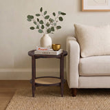 CUBA Solid Sheesham Wood End Table - 3 Years Warranty