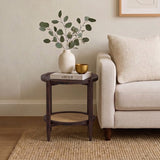 CUBA Solid Sheesham Wood End Table - 3 Years Warranty