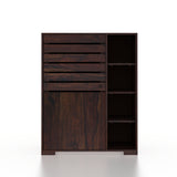 CAIRO Solid Sheesham Wood Shoe Rack Cabinet - 3 Years Warranty