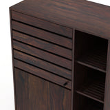 CAIRO Solid Sheesham Wood Shoe Rack Cabinet - 3 Years Warranty