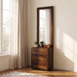 Swiss Solid Sheesham Wood Dressing Table - 3 Years Warranty