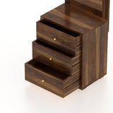 Swiss Solid Sheesham Wood Dressing Table - 3 Years Warranty