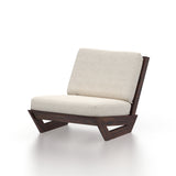Vegas Solid Sheesham Wood Lounge Chair - 3 Years Warranty
