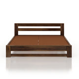 Foster Solid Sheesham Wood Bed Without Storage - 1 Year Warranty