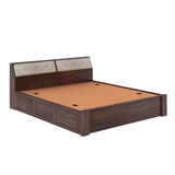 Victoria Solid Sheesham Wood Bed With Box Storage - 3 years Warranty