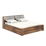 Victoria Solid Sheesham Wood Hydraulic Storage Bed - 1 Year Warranty