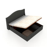 Maron Upholstered Bed With Hydraulic Box Storage - 12 Months Warranty(LUXE EDITION)